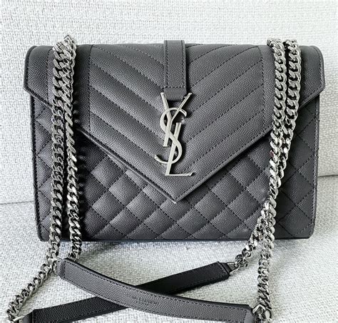 ysl handbag grey big|ysl oversized bag.